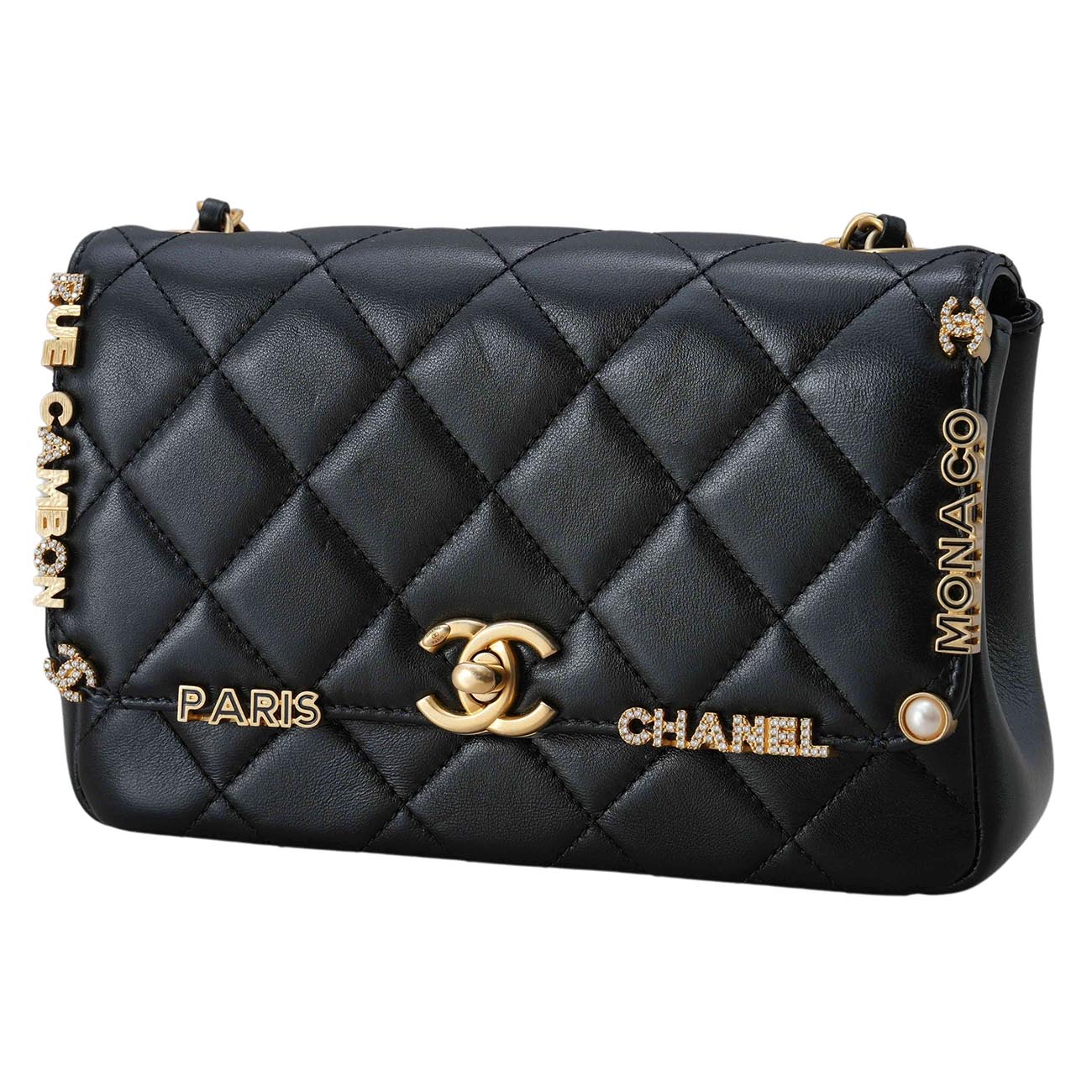 CHANEL(USED샤넬 AS3731 참 미니 플랩백