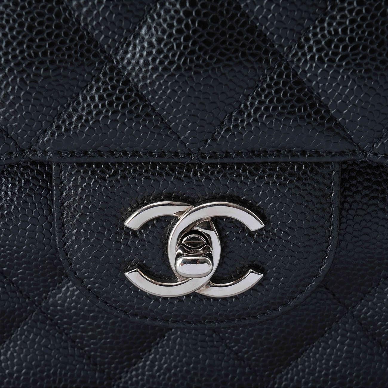 CHANEL(USED)샤넬 클래식 캐비어 라지 플랩백