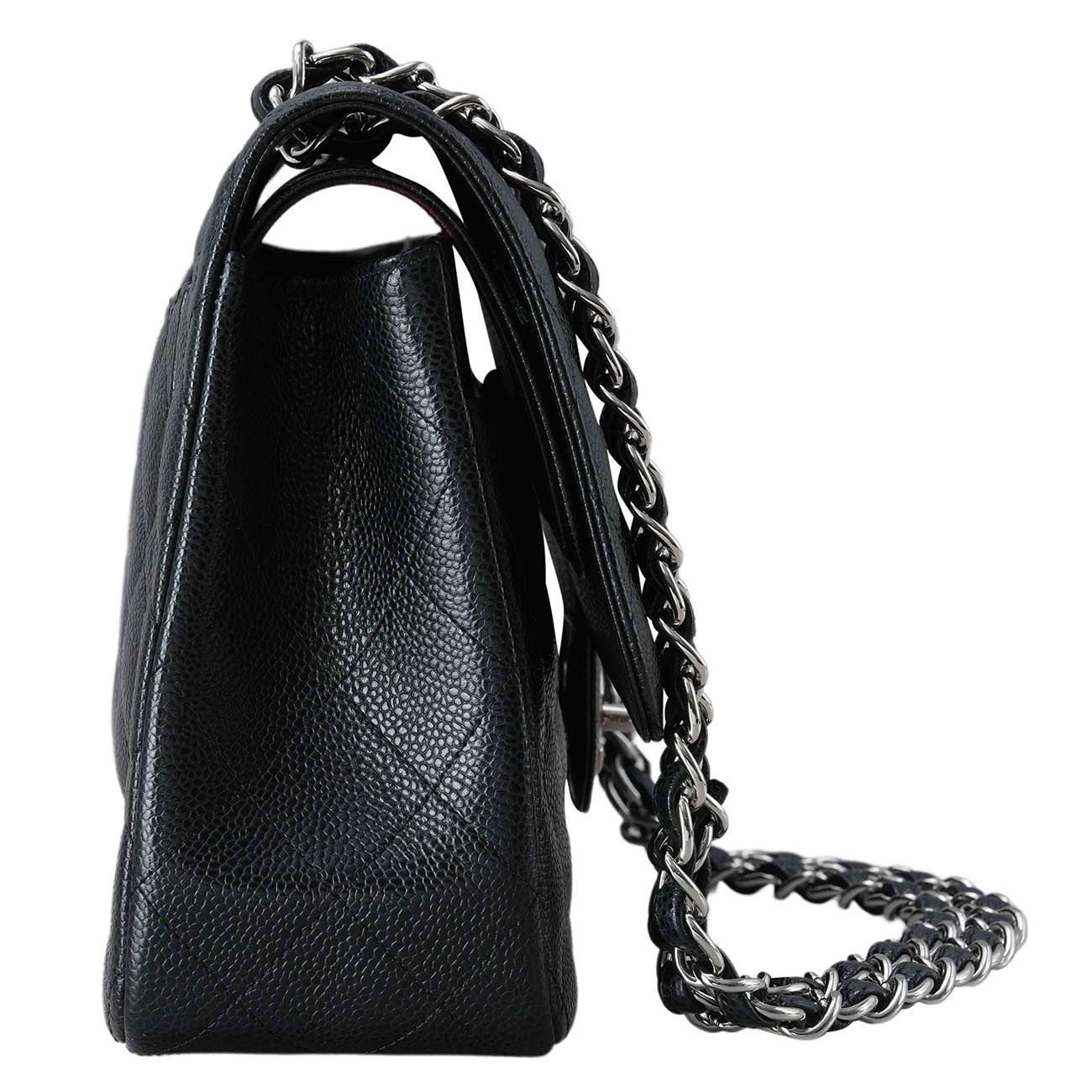 CHANEL(USED)샤넬 클래식 캐비어 라지 플랩백