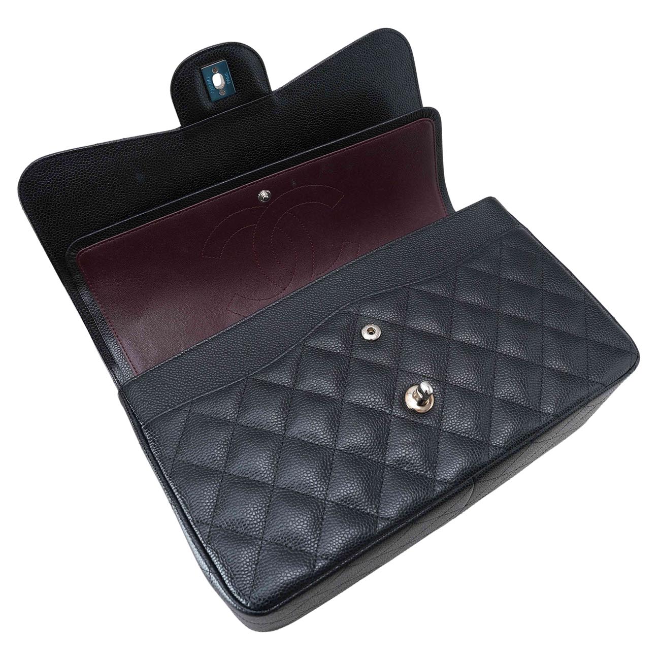 CHANEL(USED)샤넬 클래식 캐비어 라지 플랩백
