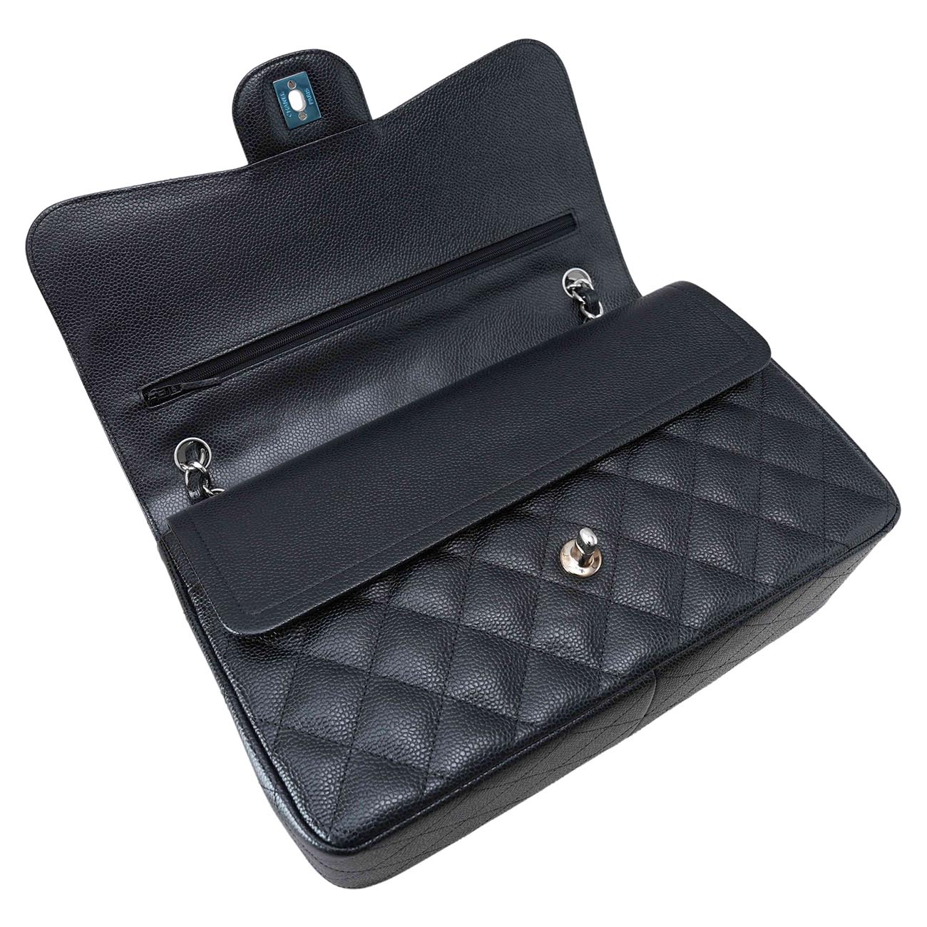 CHANEL(USED)샤넬 클래식 캐비어 라지 플랩백