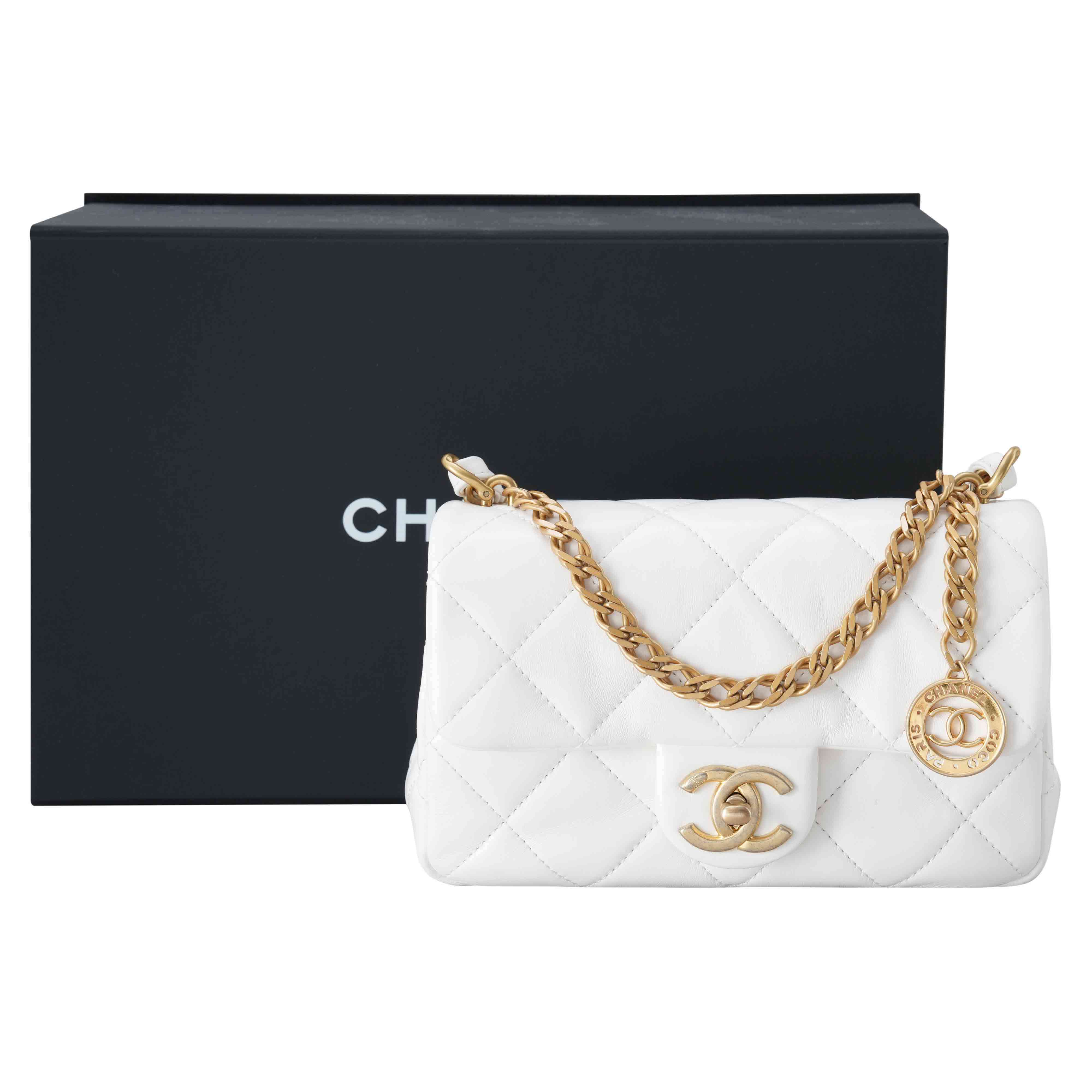 CHANEL(USED)샤넬 A35200 쁘띠삭 미니 체인 숄더백