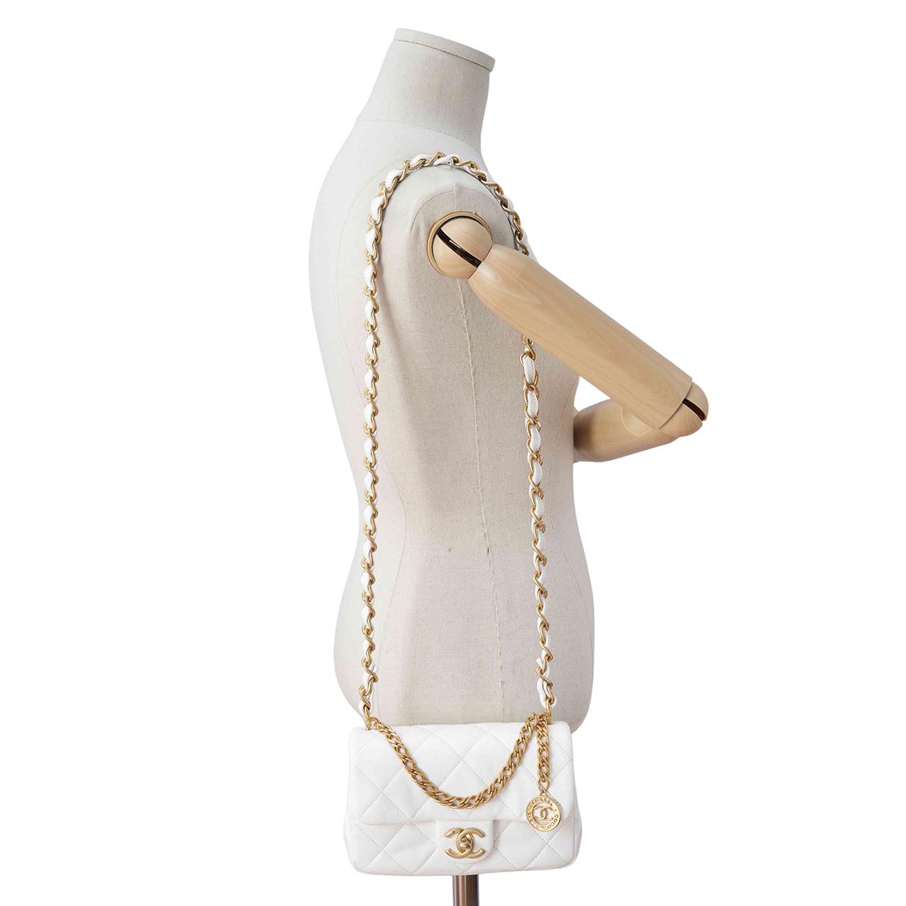 CHANEL(USED)샤넬 A35200 쁘띠삭 미니 체인 숄더백