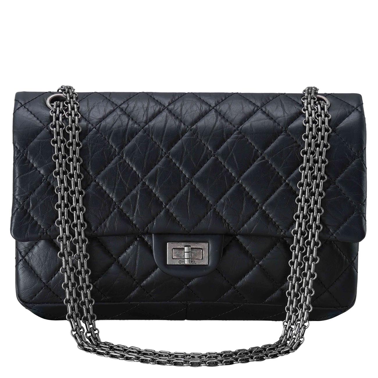 CHANEL(USED)샤넬 A37587 2.55 빈티지 라지 플랩백