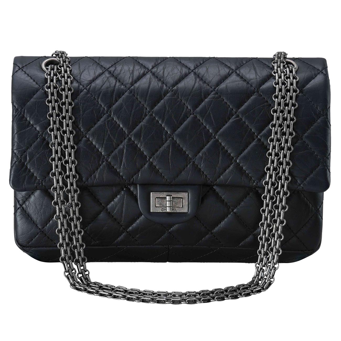 CHANEL(USED)샤넬 A37587 2.55 빈티지 라지 플랩백