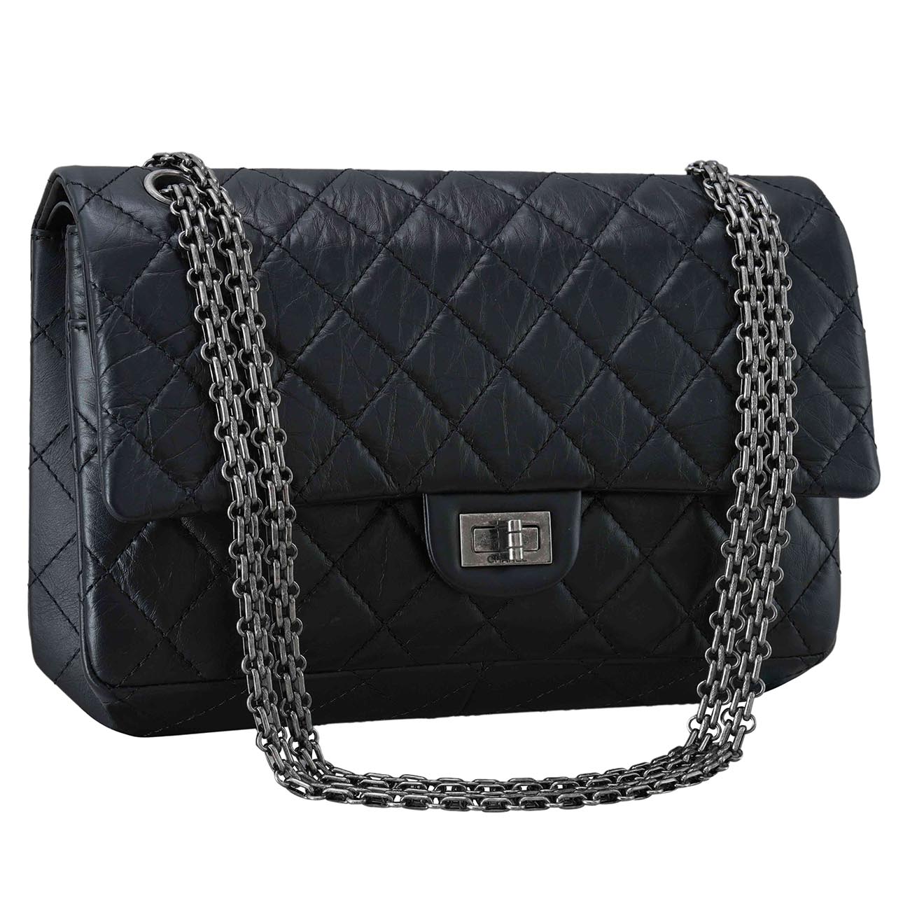 CHANEL(USED)샤넬 A37587 2.55 빈티지 라지 플랩백