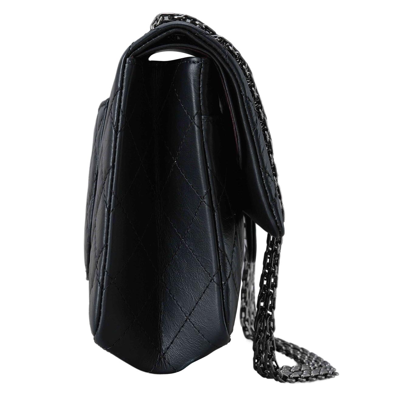 CHANEL(USED)샤넬 A37587 2.55 빈티지 라지 플랩백