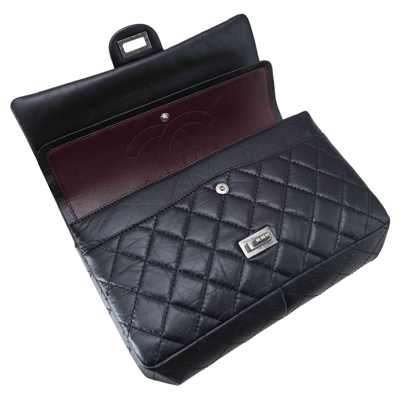 CHANEL(USED)샤넬 A37587 2.55 빈티지 라지 플랩백