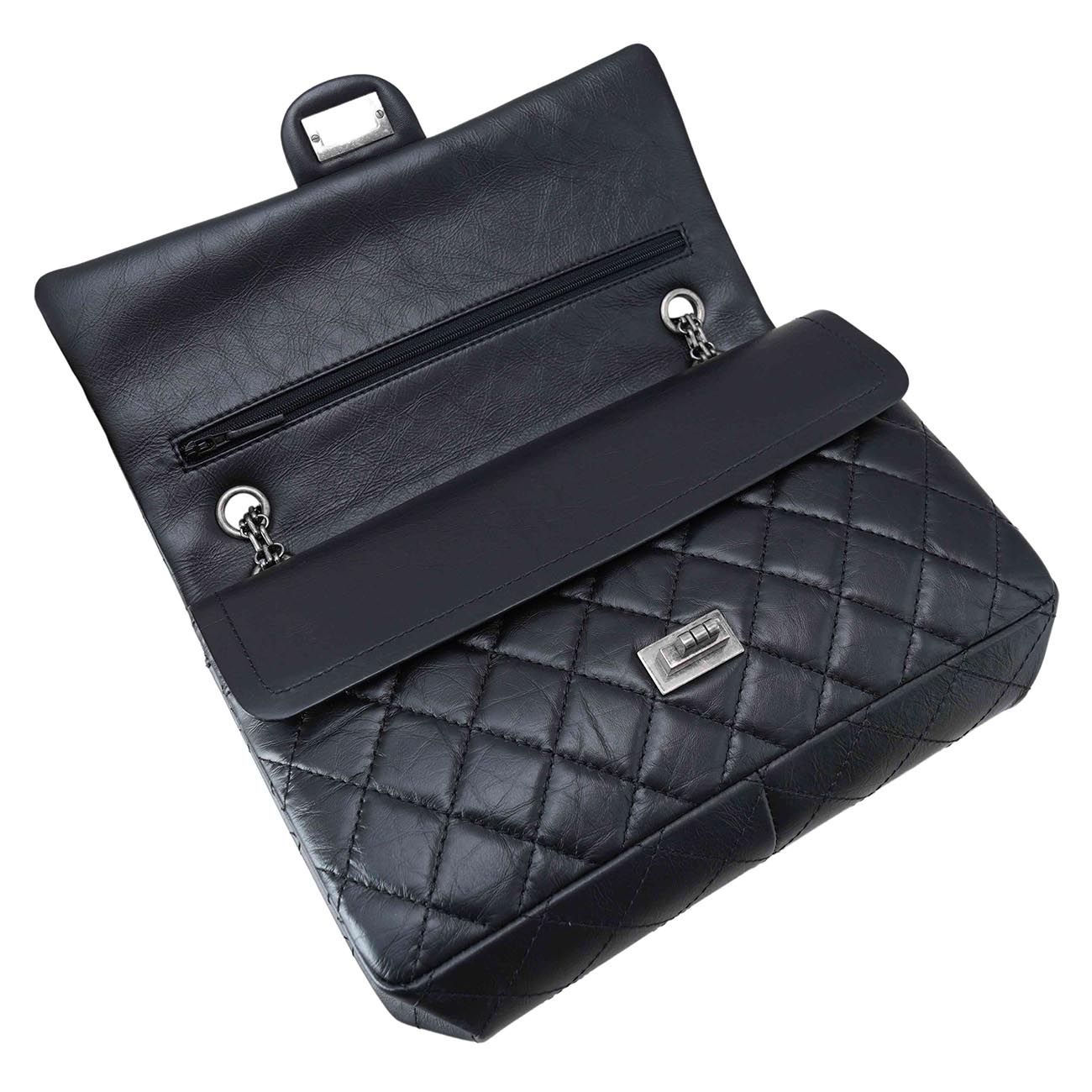 CHANEL(USED)샤넬 A37587 2.55 빈티지 라지 플랩백