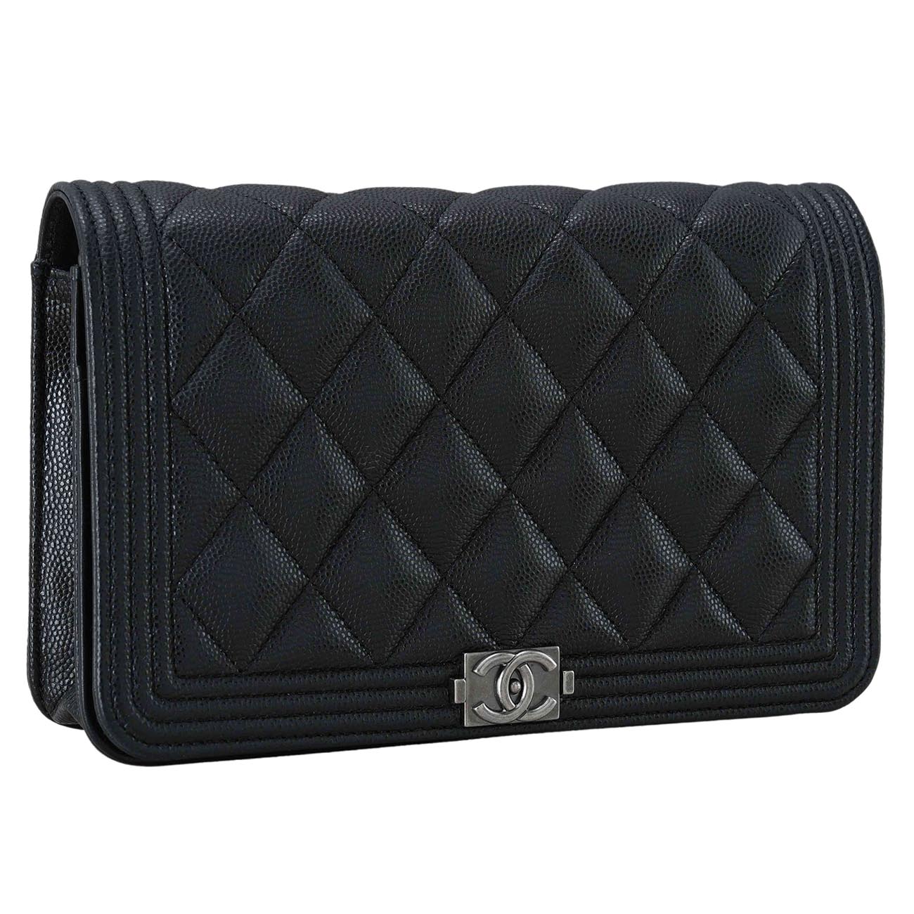 CHANEL(USED)샤넬 캐비어 보이샤넬 WOC