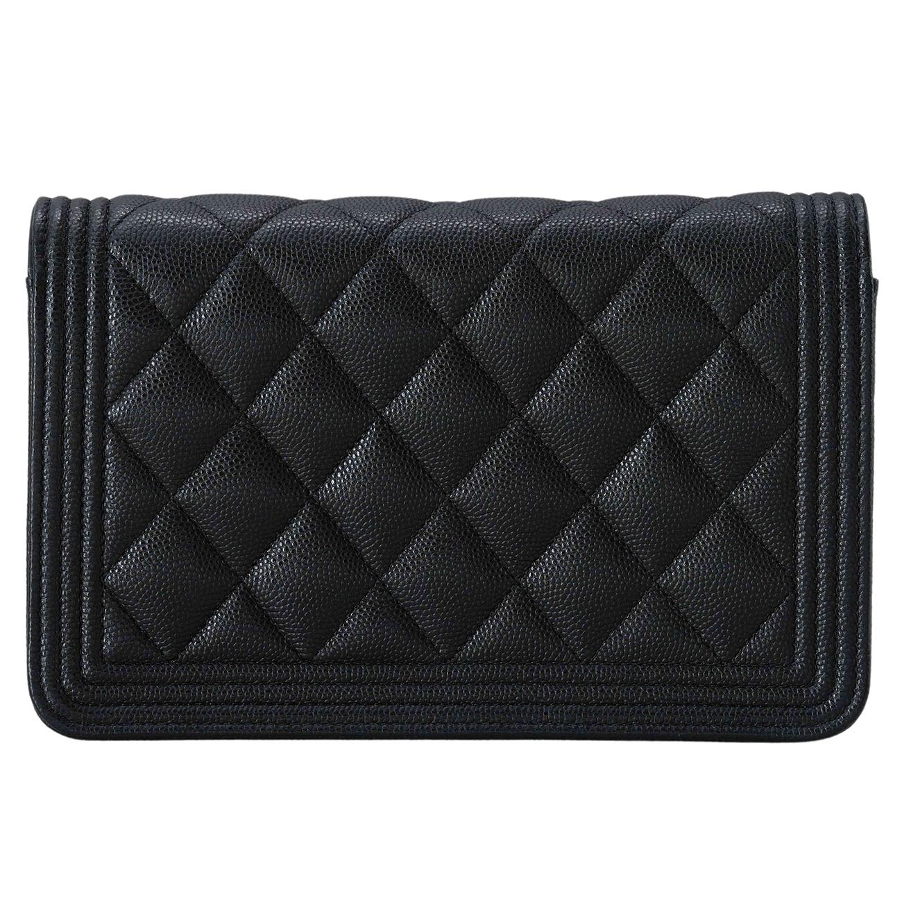 CHANEL(USED)샤넬 캐비어 보이샤넬 WOC