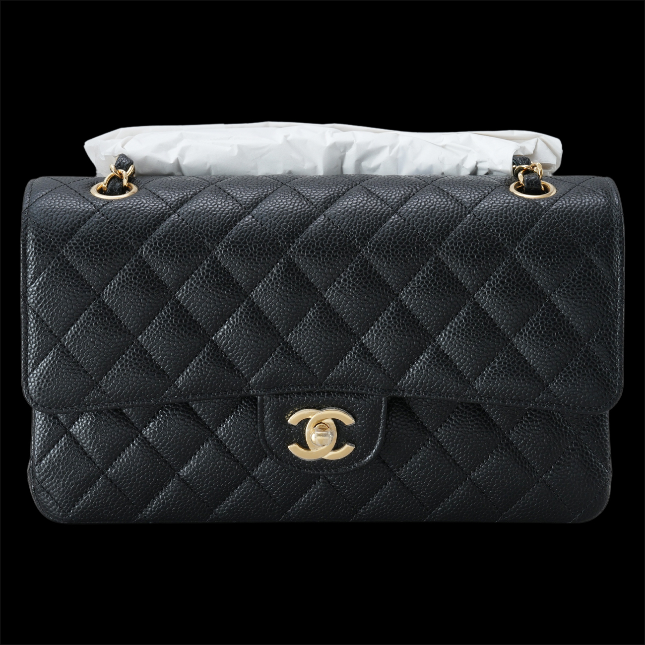CHANEL(NEW)샤넬 클래식 캐비어 미듐 (새상품) NEW PRODUCT