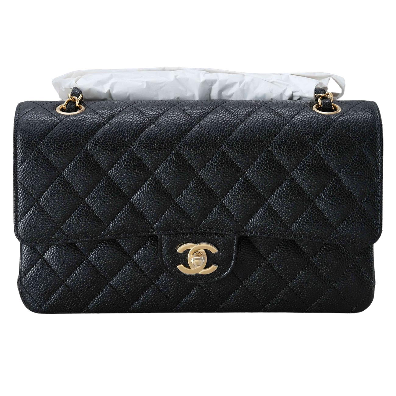CHANEL(NEW)샤넬 클래식 캐비어 미듐 (새상품) NEW PRODUCT