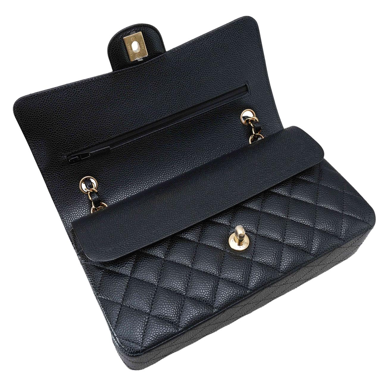 CHANEL(NEW)샤넬 클래식 캐비어 미듐 (새상품) NEW PRODUCT
