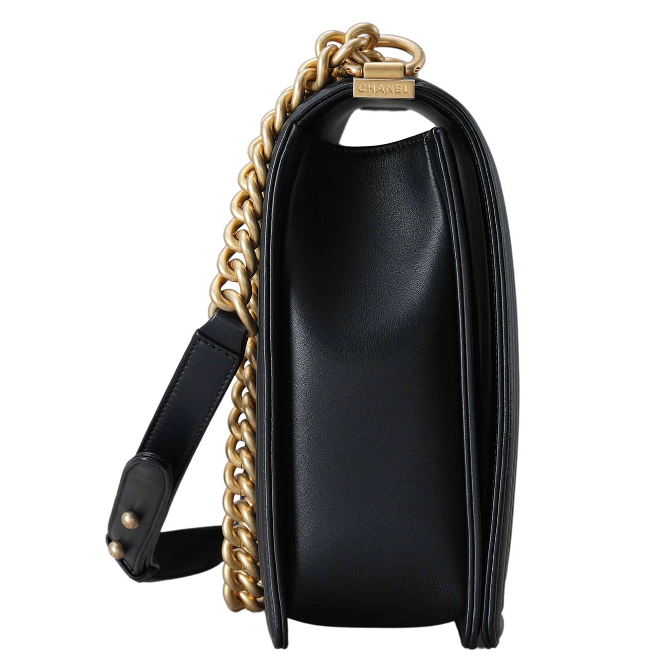 CHANEL(USED)샤넬 램스킨 보이샤넬 라지 플랩백