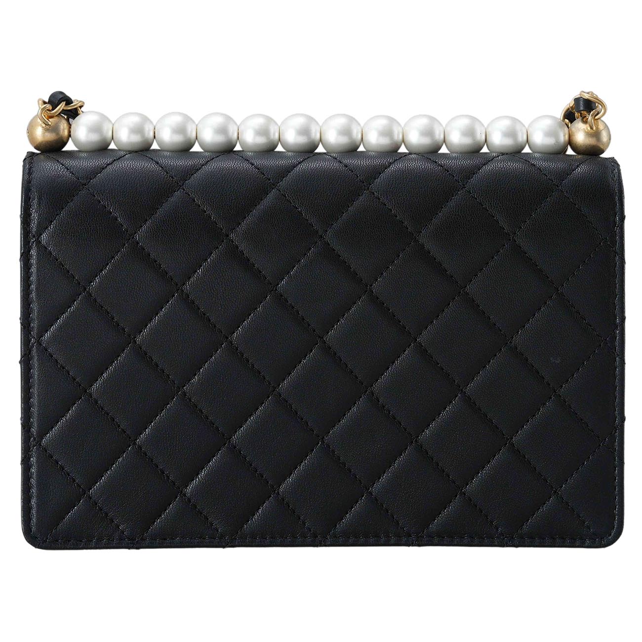 CHANEL(USED)샤넬 AS0585 시즌 진주 탑 펄 체인 플랩백