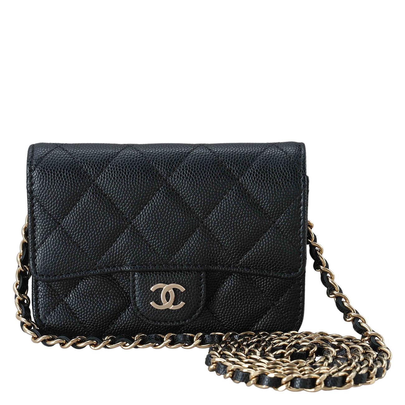 CHANEL(USED)샤넬 캐비어 미니 체인백