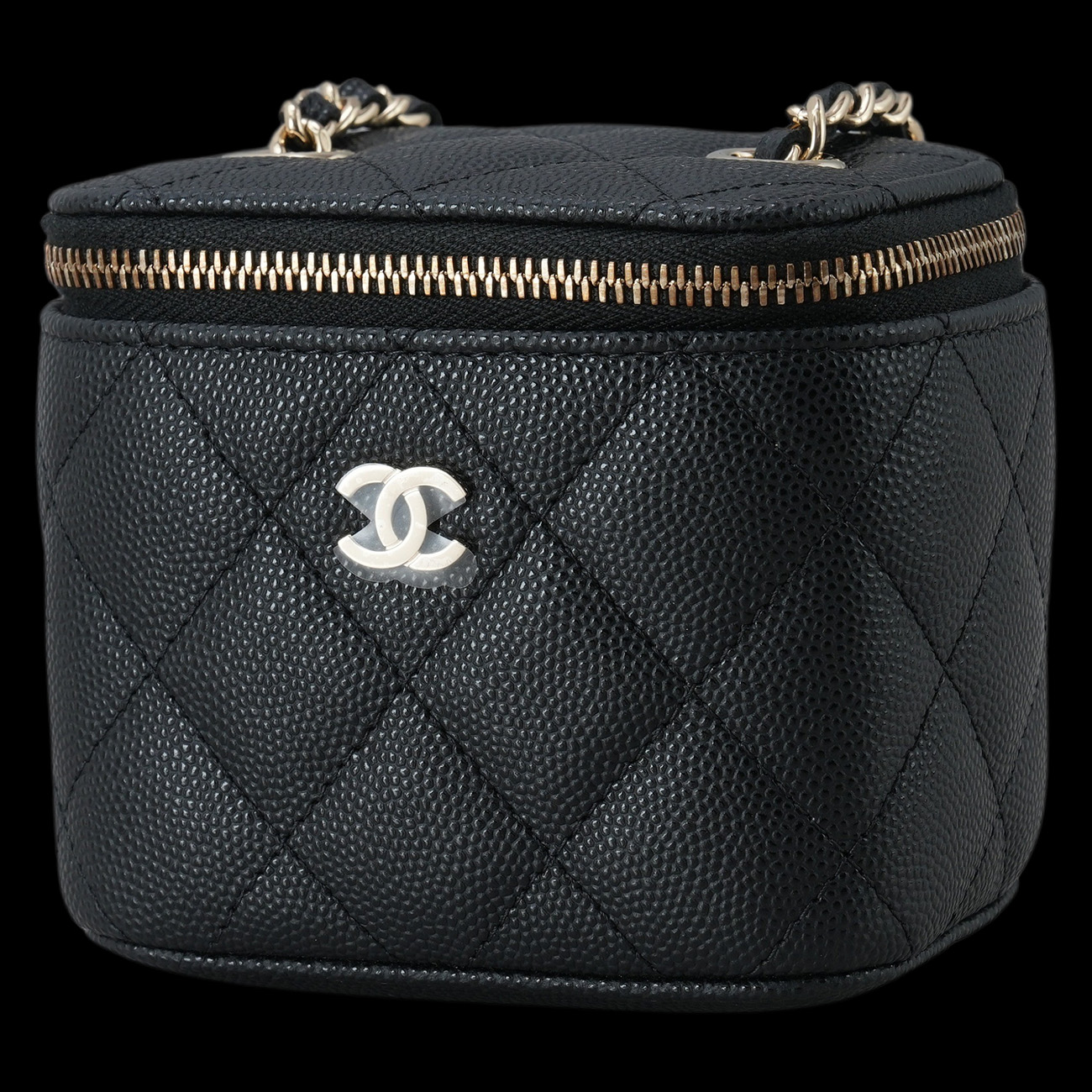 CHANEL(USED)샤넬 캐비어 베니티 체인백