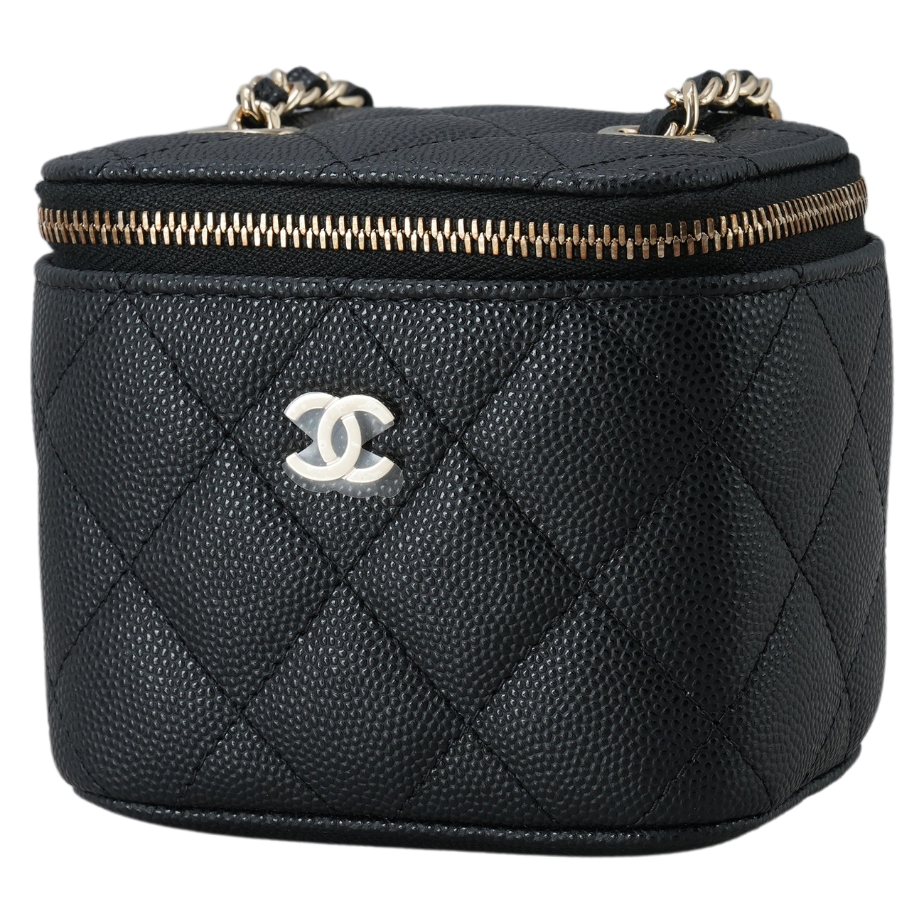 CHANEL(USED)샤넬 캐비어 베니티 체인백