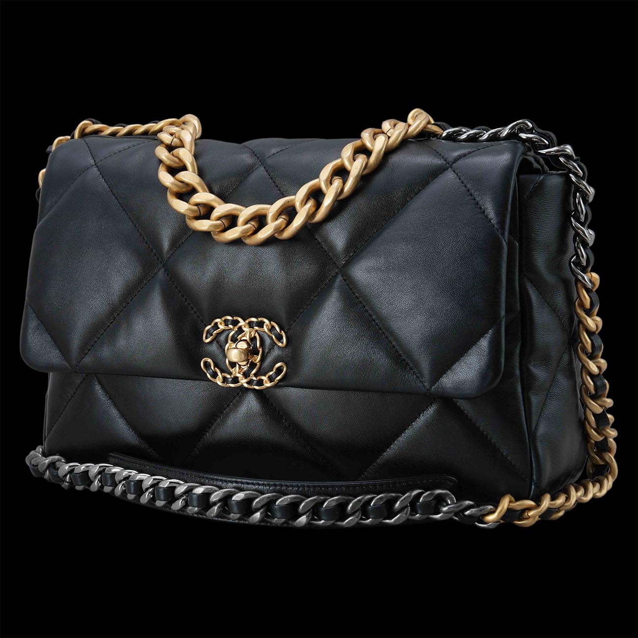 CHANEL(USED)샤넬 AS1161 19백 라지