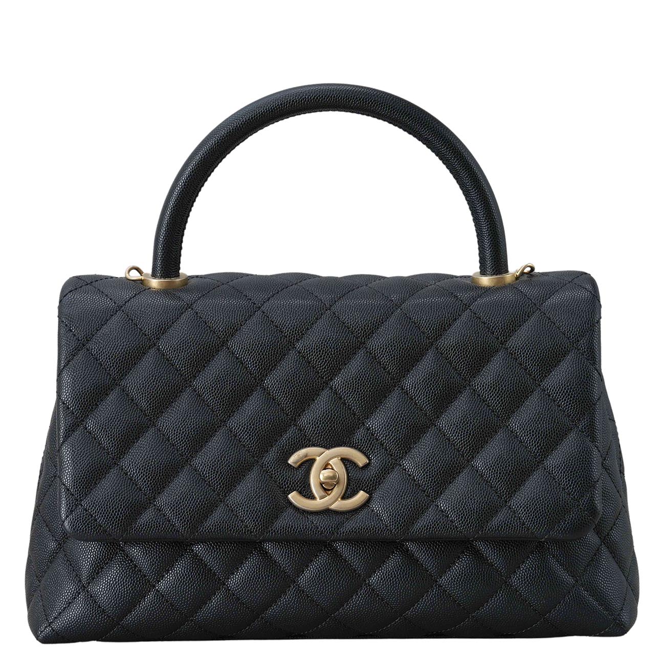 CHANEL(USED)샤넬 A92991 캐비어 코코핸들 미듐