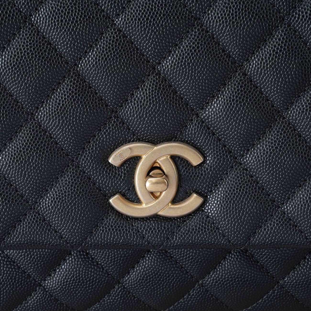CHANEL(USED)샤넬 A92991 캐비어 코코핸들 미듐