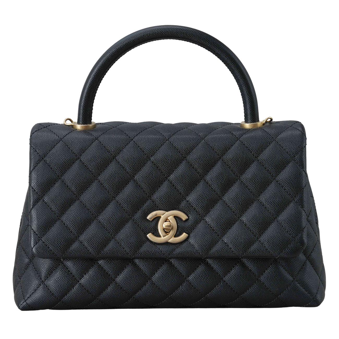 CHANEL(USED)샤넬 A92991 캐비어 코코핸들 미듐