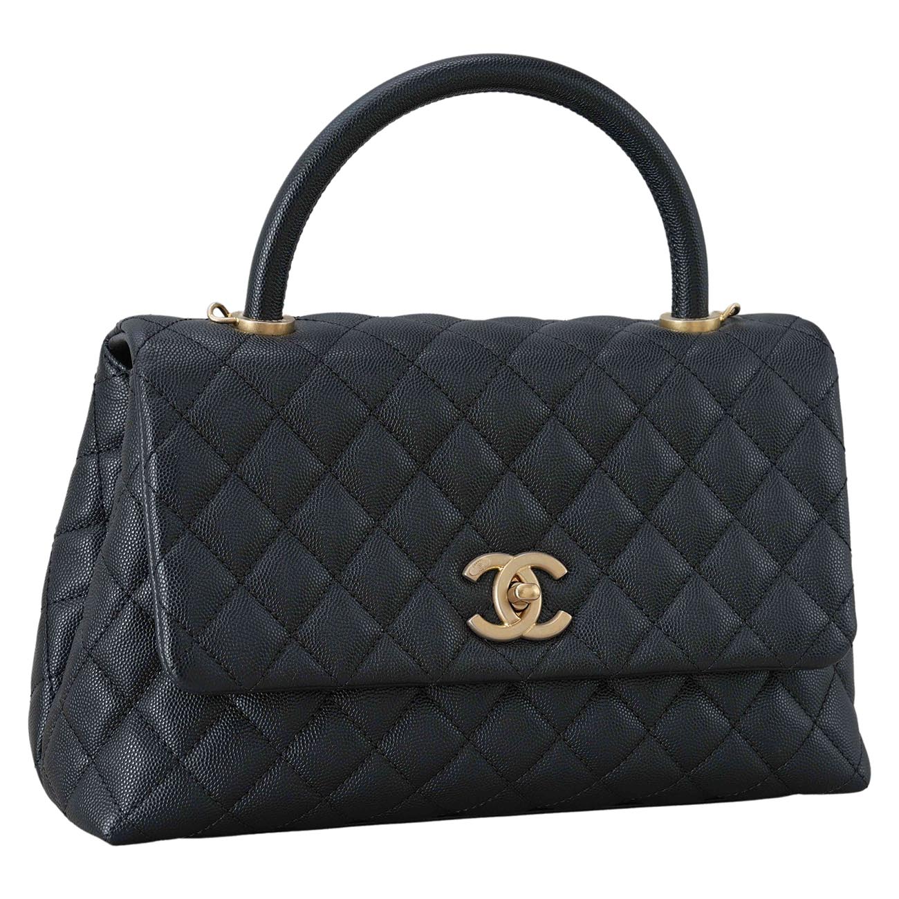 CHANEL(USED)샤넬 A92991 캐비어 코코핸들 미듐