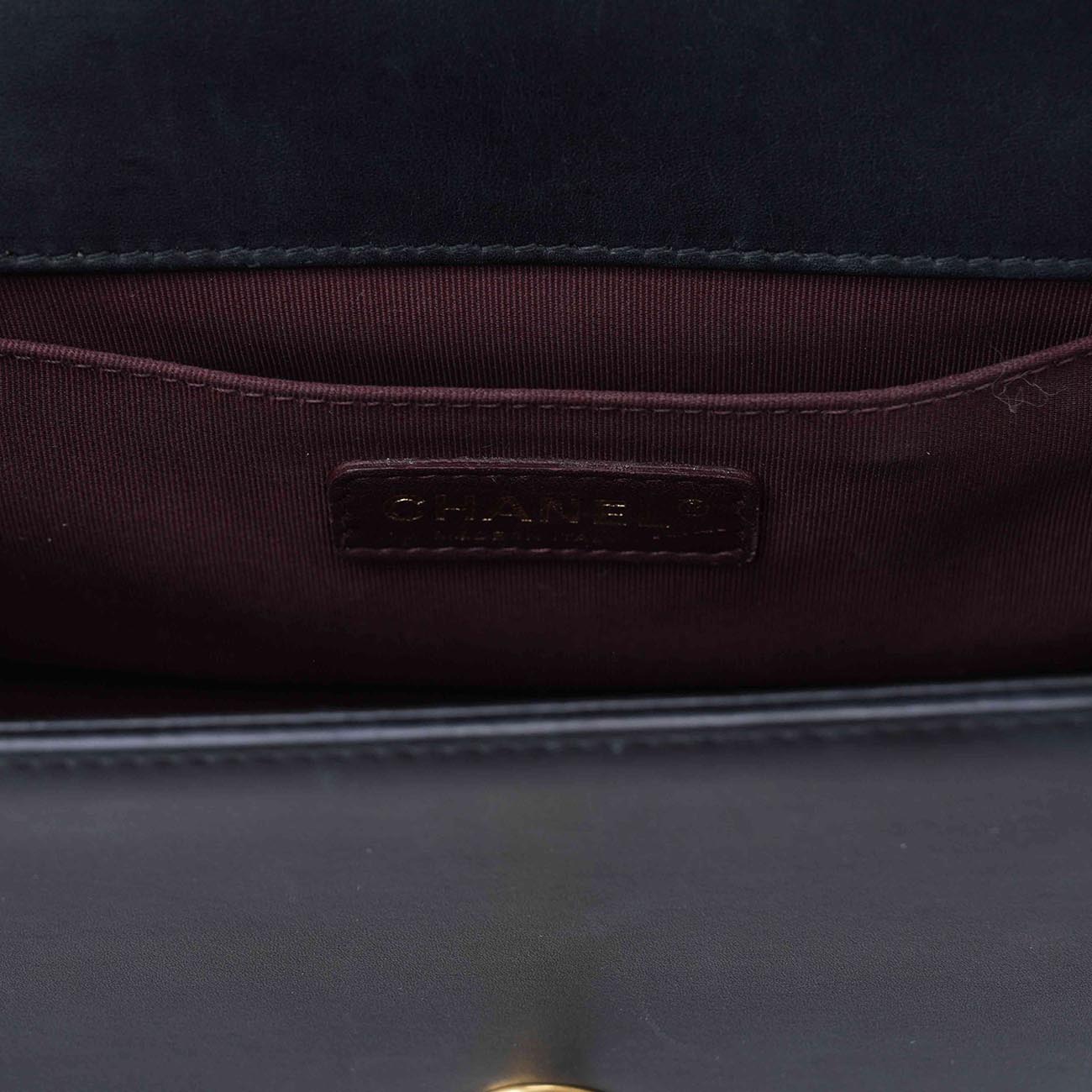 CHANEL(USED)샤넬 시즌 보이샤넬 미듐 플랩백
