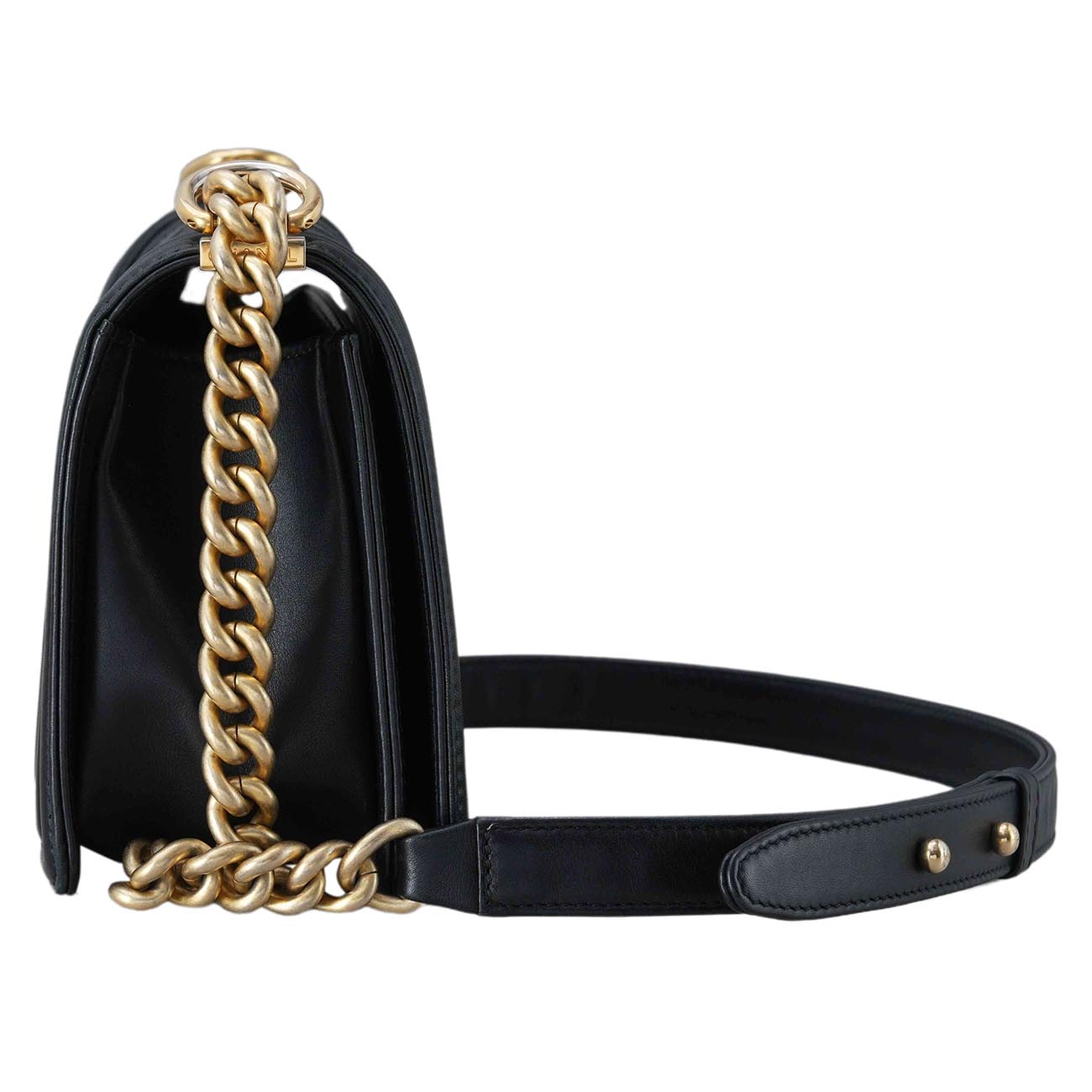 CHANEL(USED)샤넬 시즌 보이샤넬 미듐 플랩백