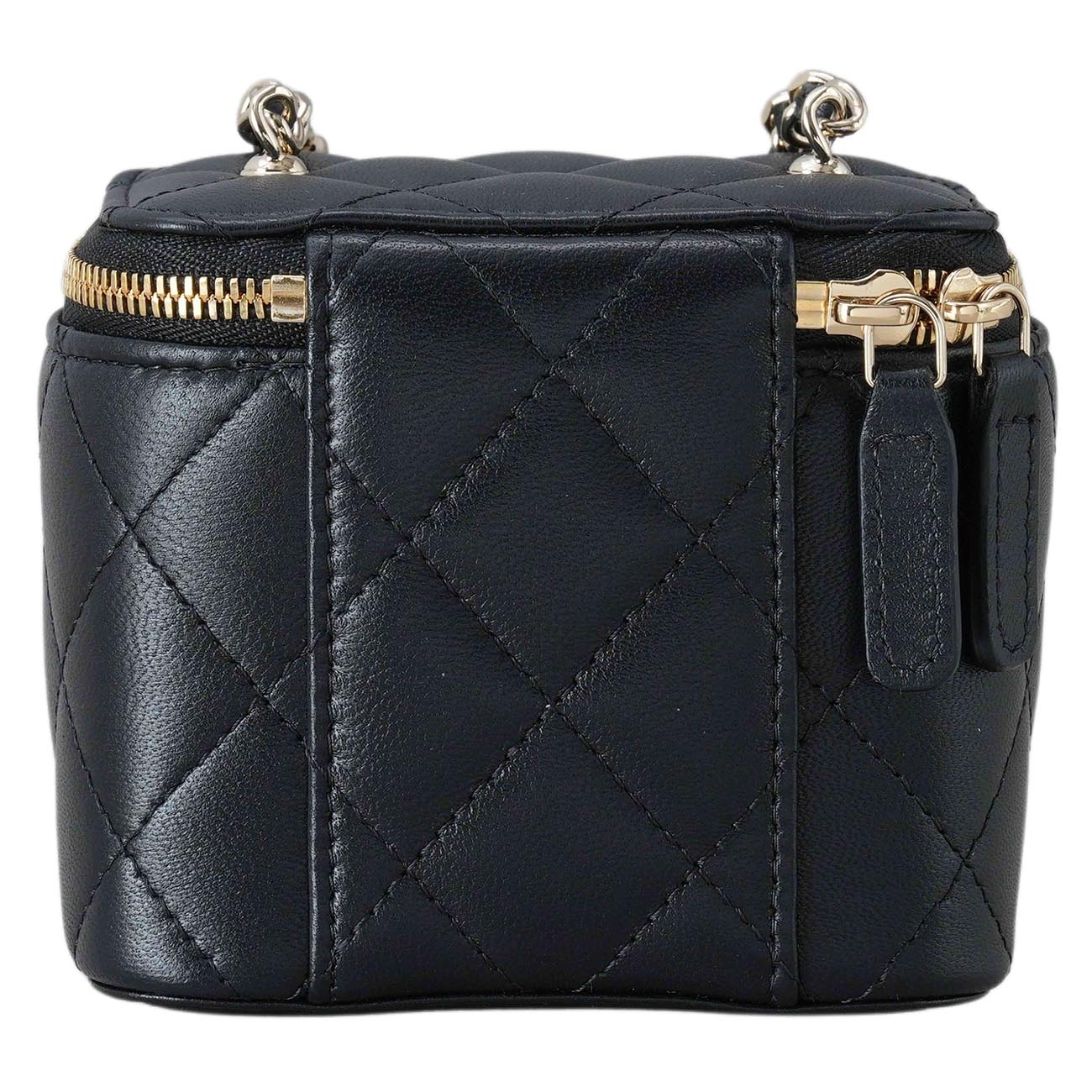 CHANEL(USED)샤넬 램스킨 시즌 베니티 체인백