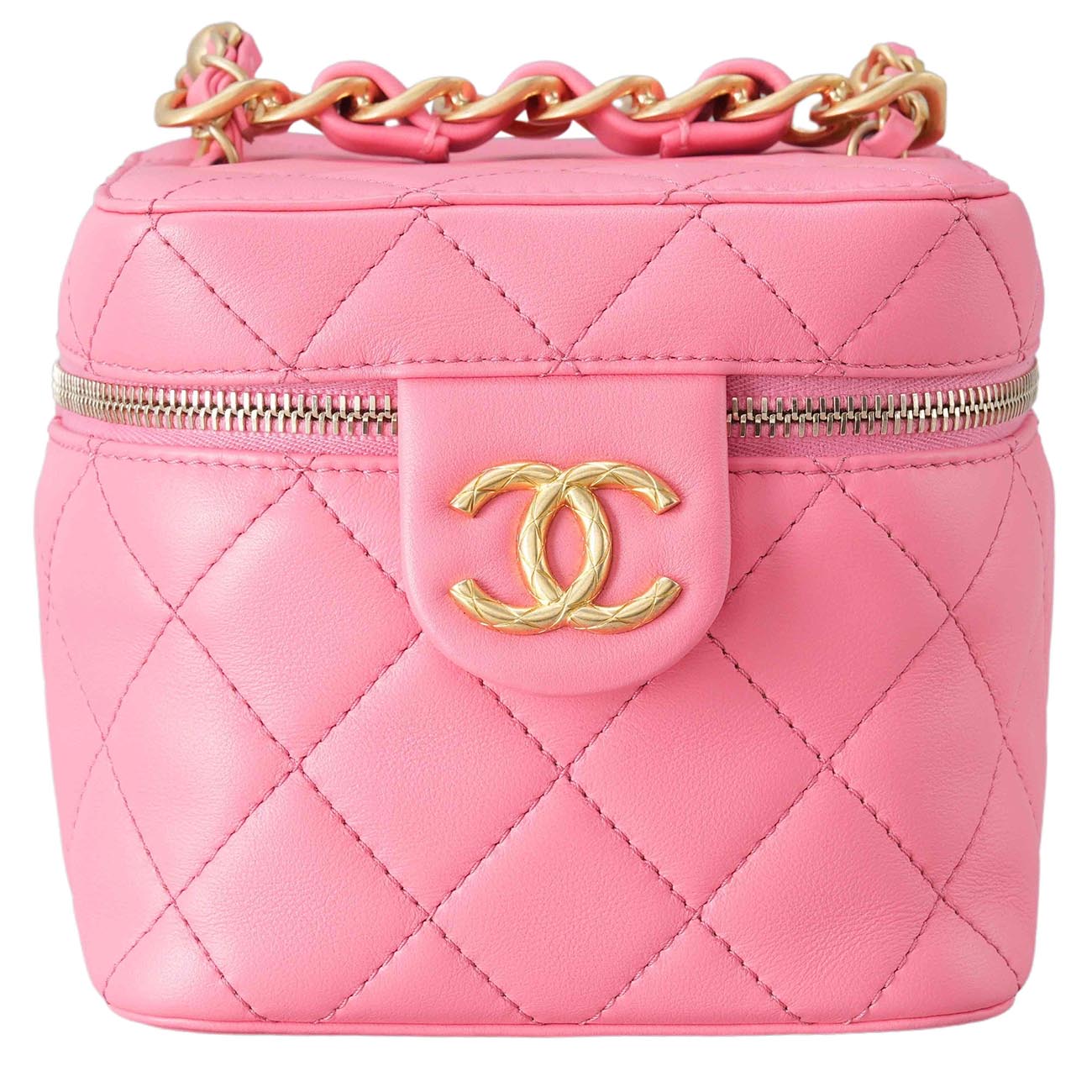 CHANEL(USED)샤넬 AS3228 코스매틱 체인백