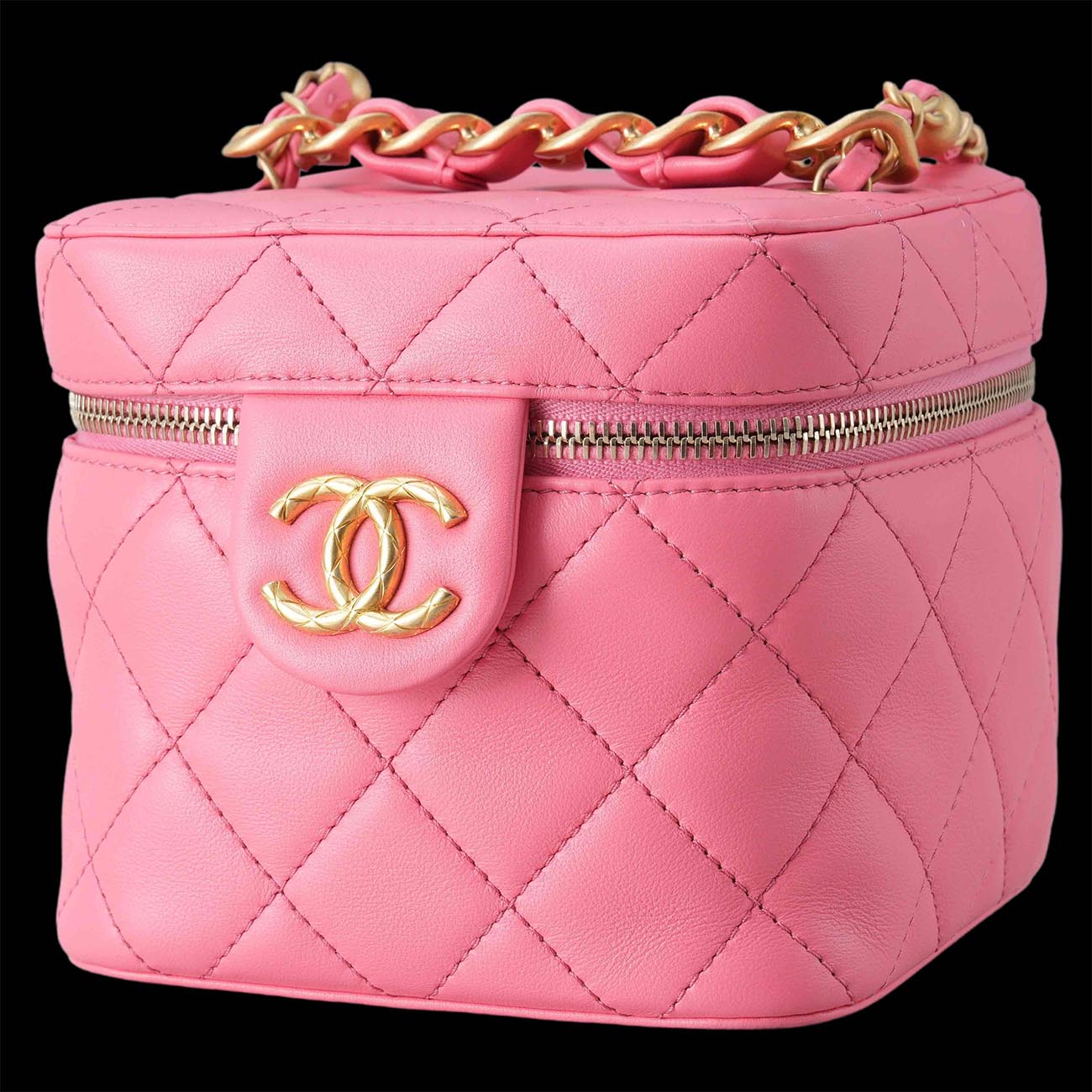 CHANEL(USED)샤넬 AS3228 코스매틱 체인백