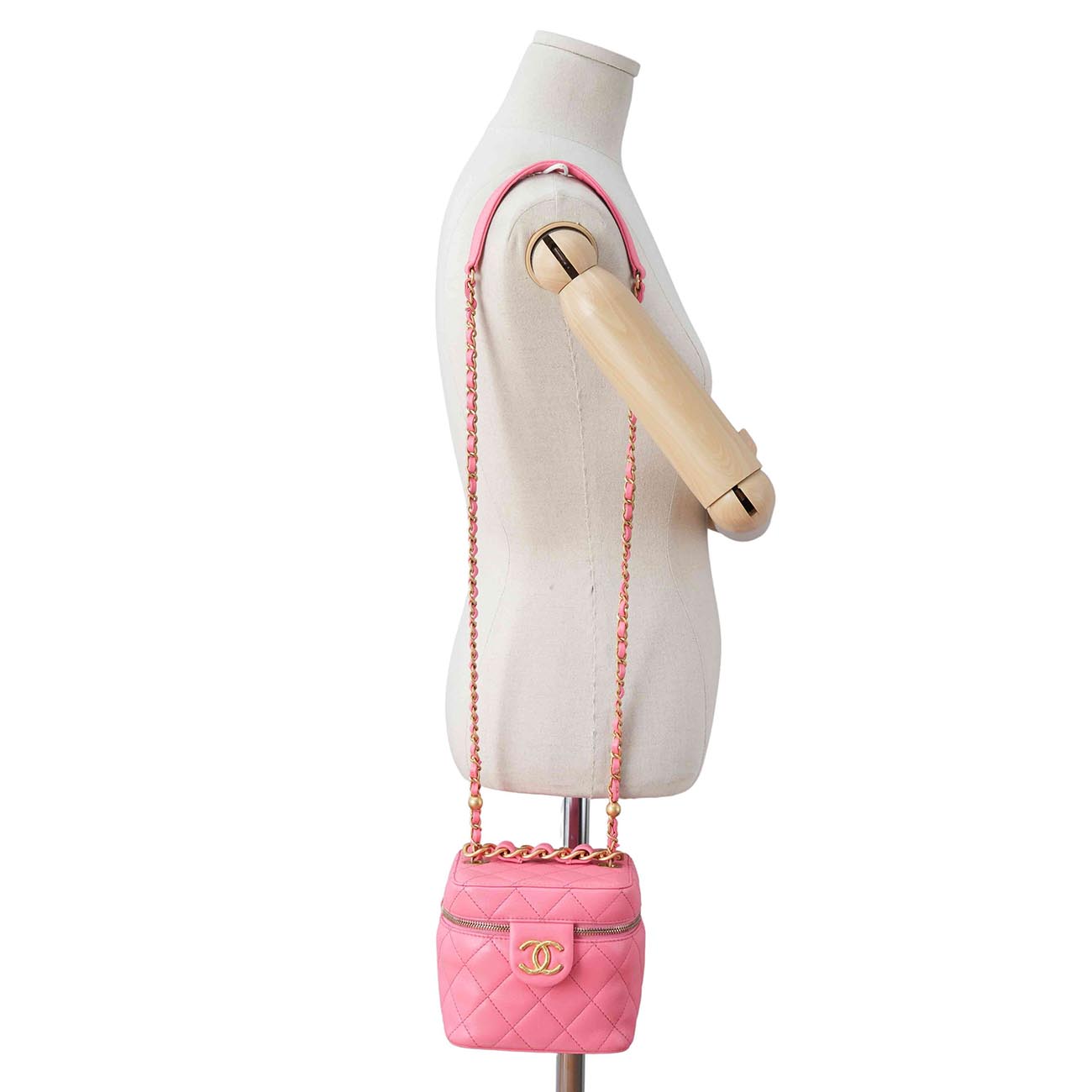 CHANEL(USED)샤넬 AS3228 코스매틱 체인백