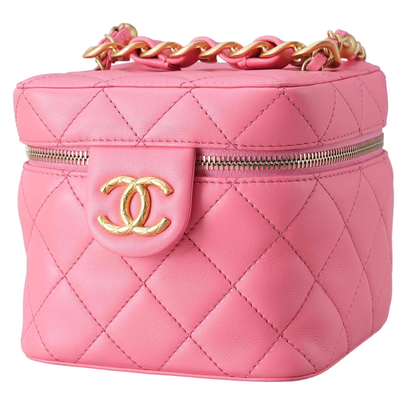 CHANEL(USED)샤넬 AS3228 코스매틱 체인백