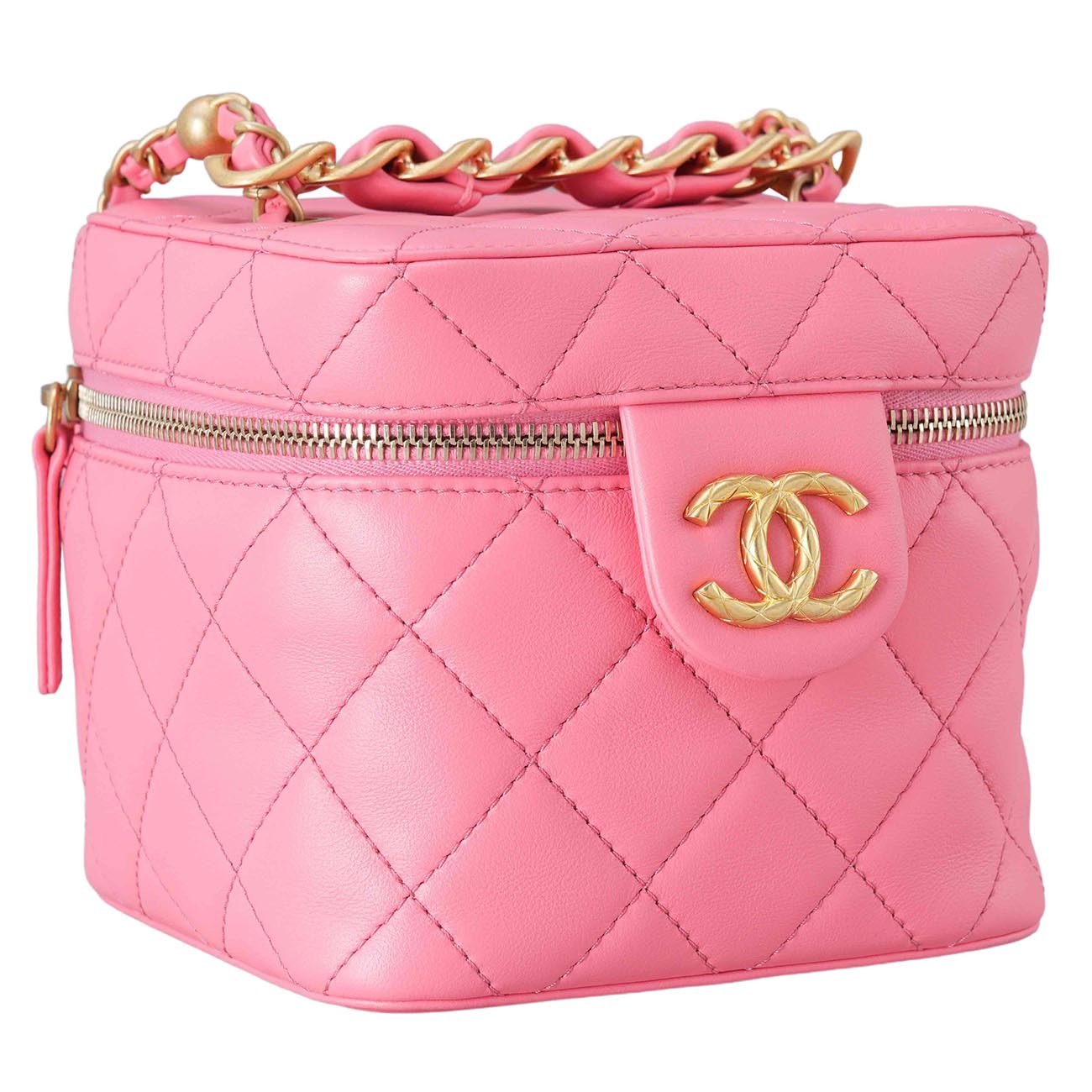 CHANEL(USED)샤넬 AS3228 코스매틱 체인백