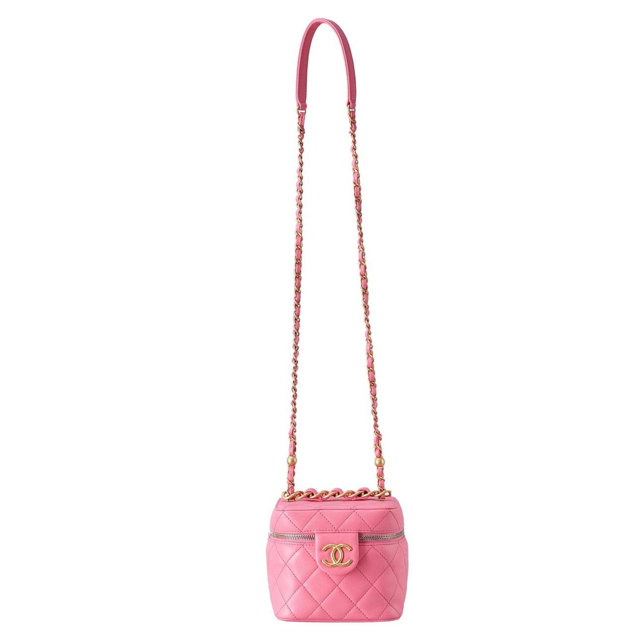 CHANEL(USED)샤넬 AS3228 코스매틱 체인백