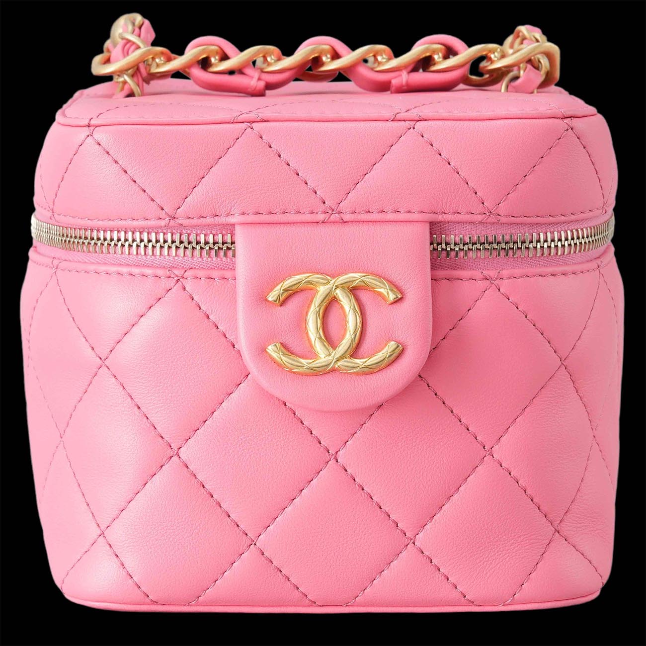 CHANEL(USED)샤넬 AS3228 코스매틱 체인백