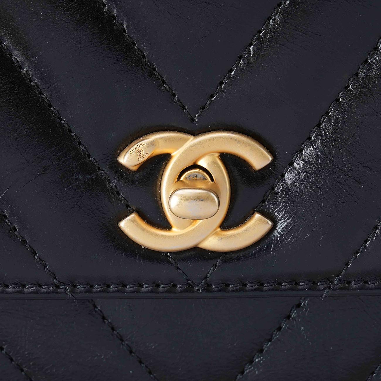 CHANEL(USED)샤넬 쉐브론 코코핸들 스몰