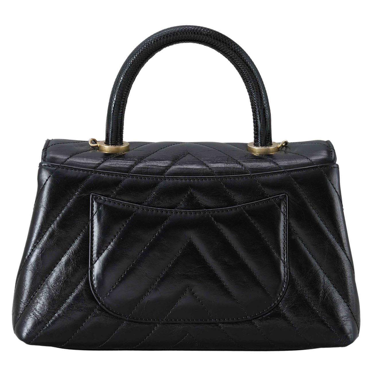 CHANEL(USED)샤넬 쉐브론 코코핸들 스몰