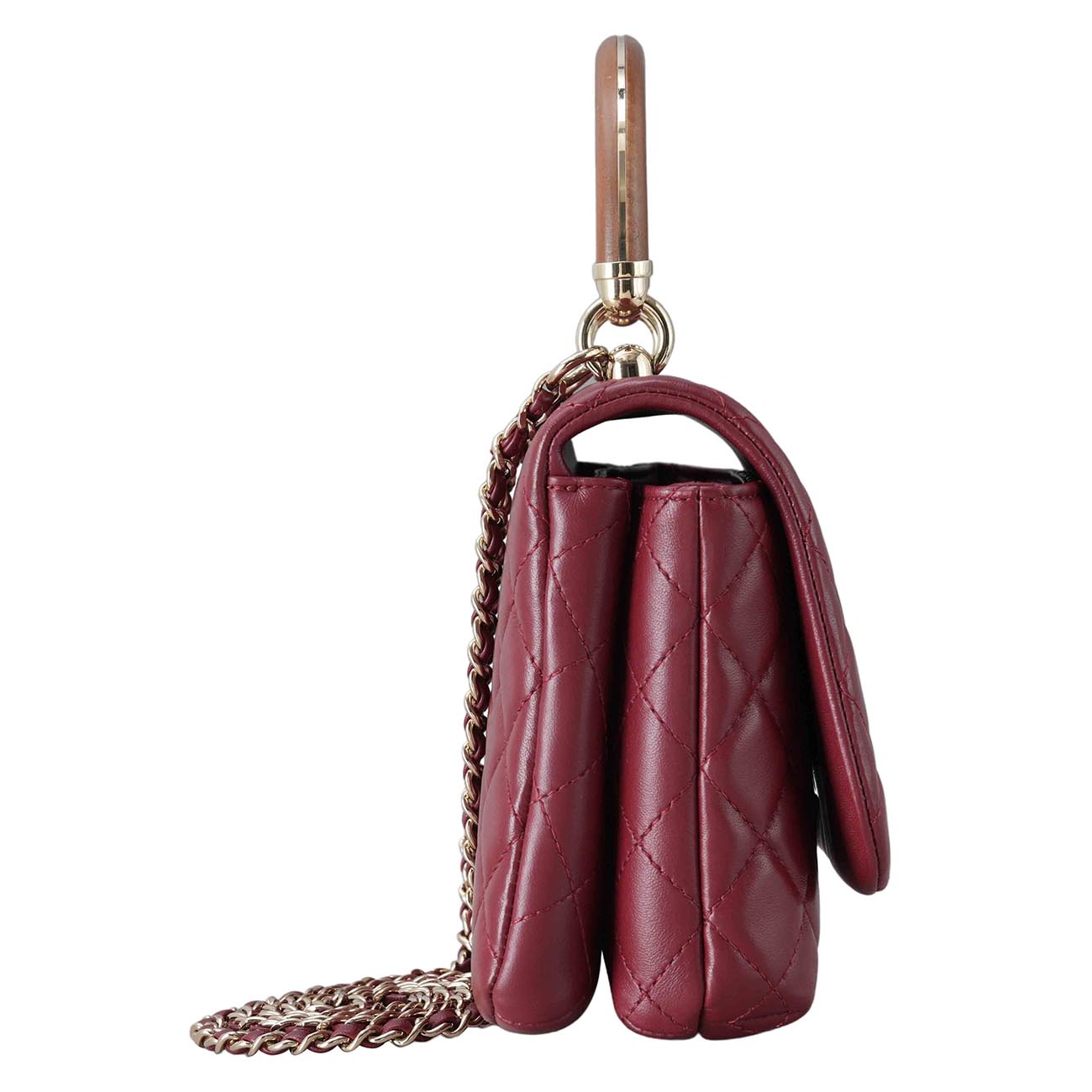 CHANEL(USED)샤넬 시즌 탑핸들 플랩백