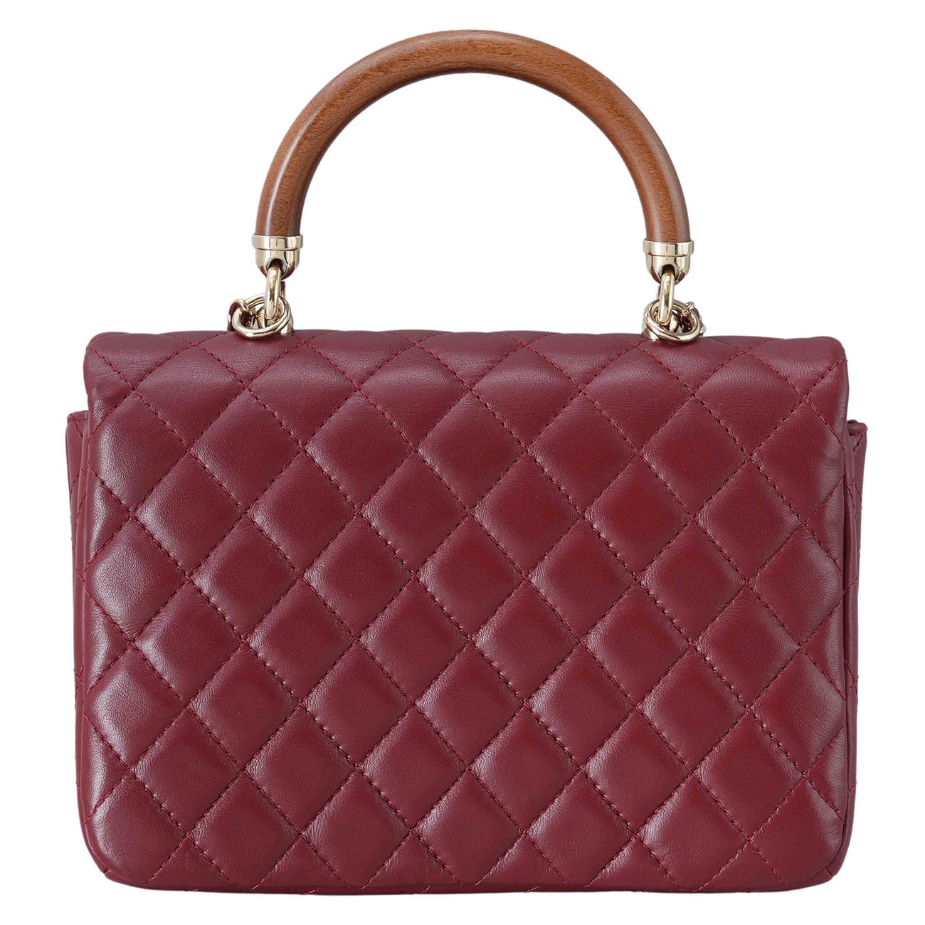 CHANEL(USED)샤넬 시즌 탑핸들 플랩백