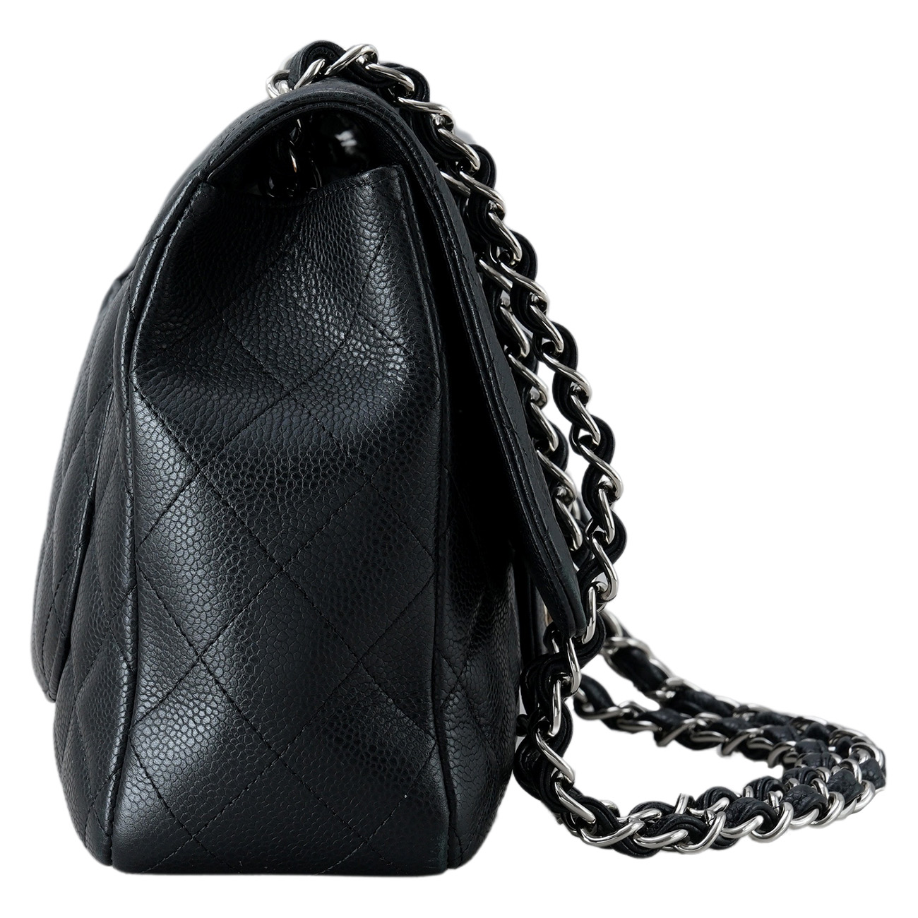 CHANEL(USED)샤넬 캐비어 클래식 점보 원플랩백