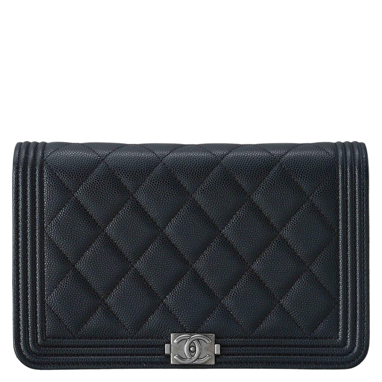 CHANEL(USED)샤넬 캐비어 보이샤넬 WOC