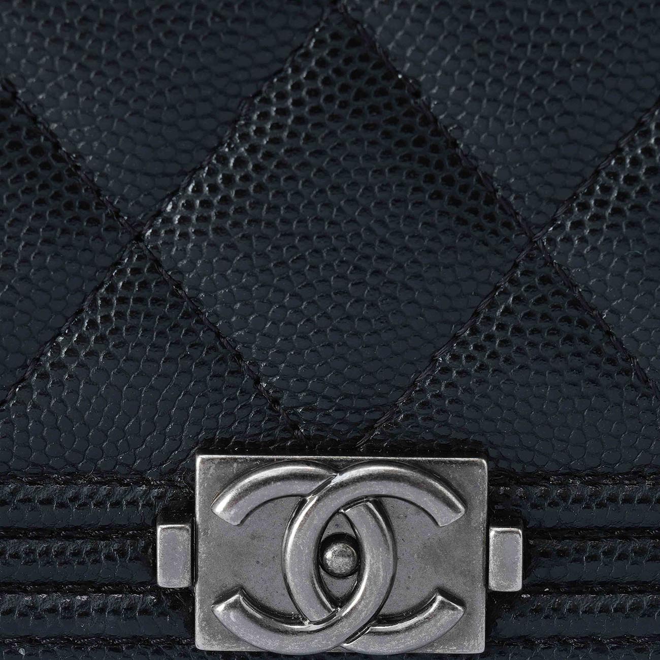 CHANEL(USED)샤넬 캐비어 보이샤넬 WOC