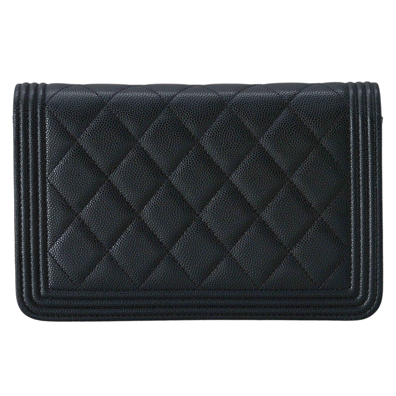 CHANEL(USED)샤넬 캐비어 보이샤넬 WOC