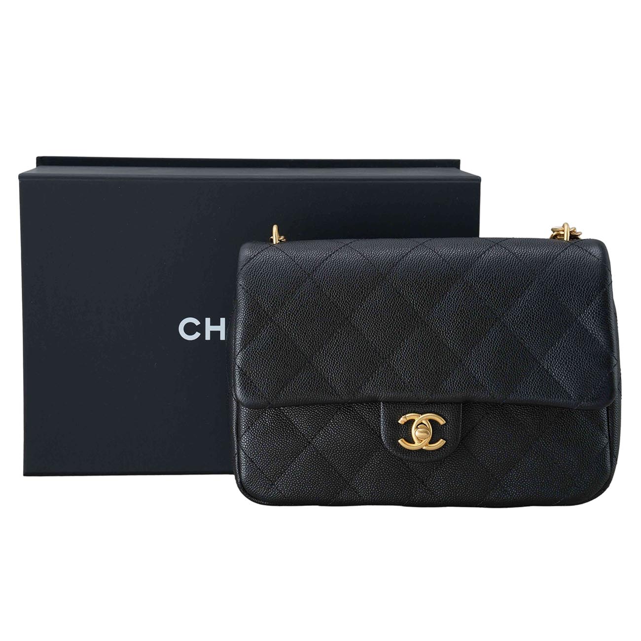 CHANEL(USED)샤넬 시즌 캐비어 골든볼