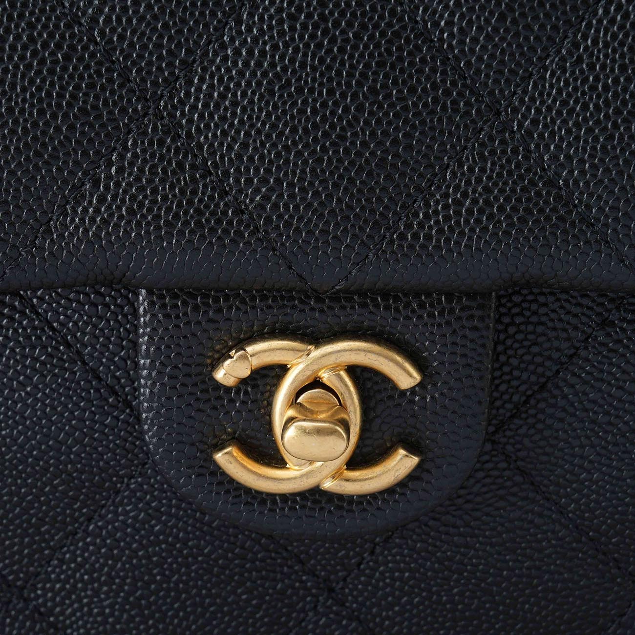 CHANEL(USED)샤넬 시즌 캐비어 골든볼