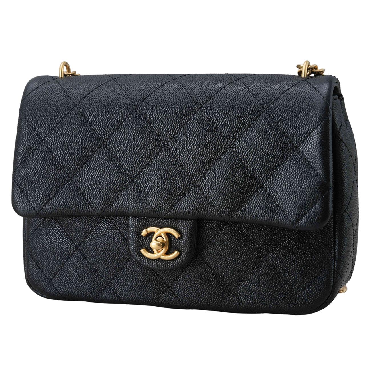 CHANEL(USED)샤넬 시즌 캐비어 골든볼