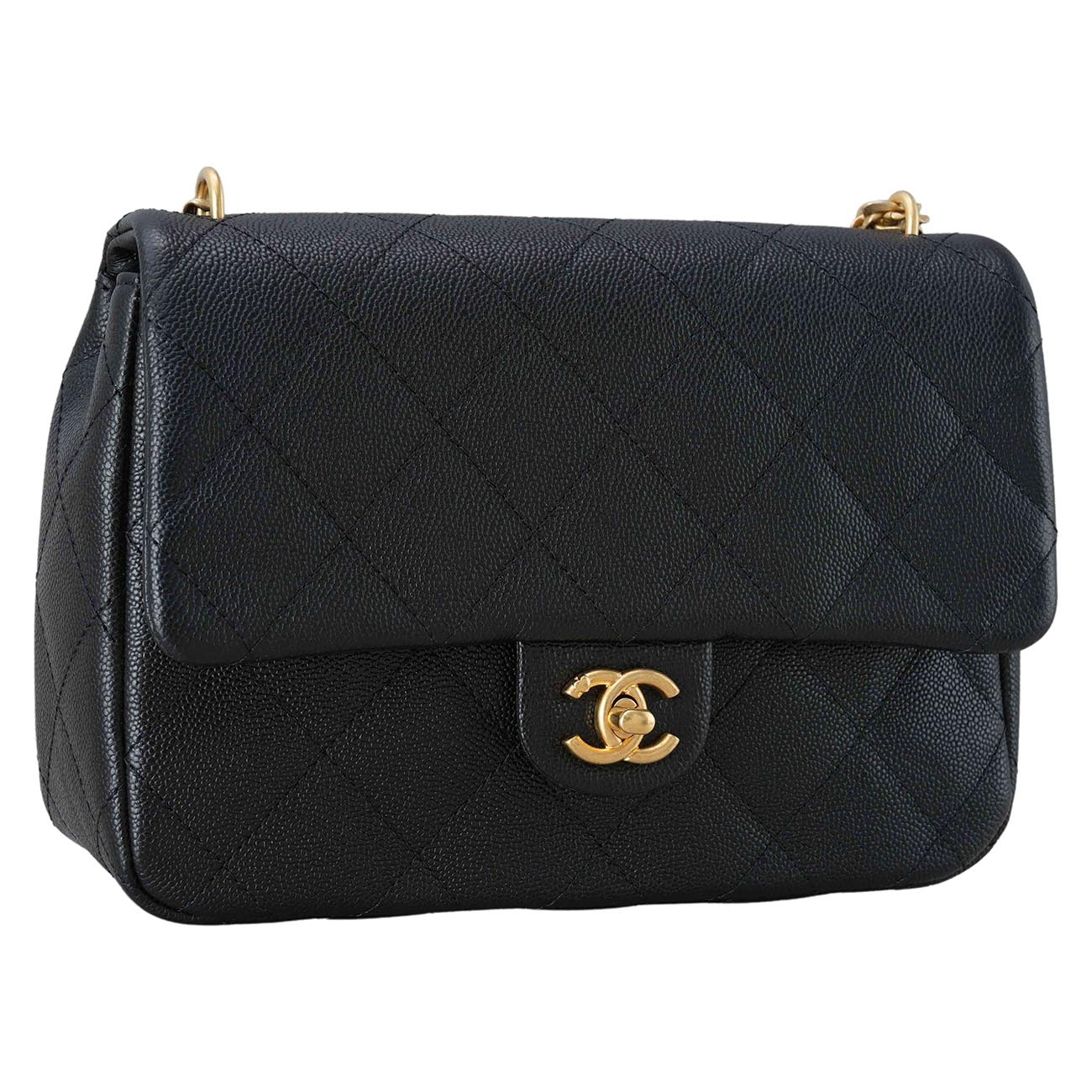 CHANEL(USED)샤넬 시즌 캐비어 골든볼
